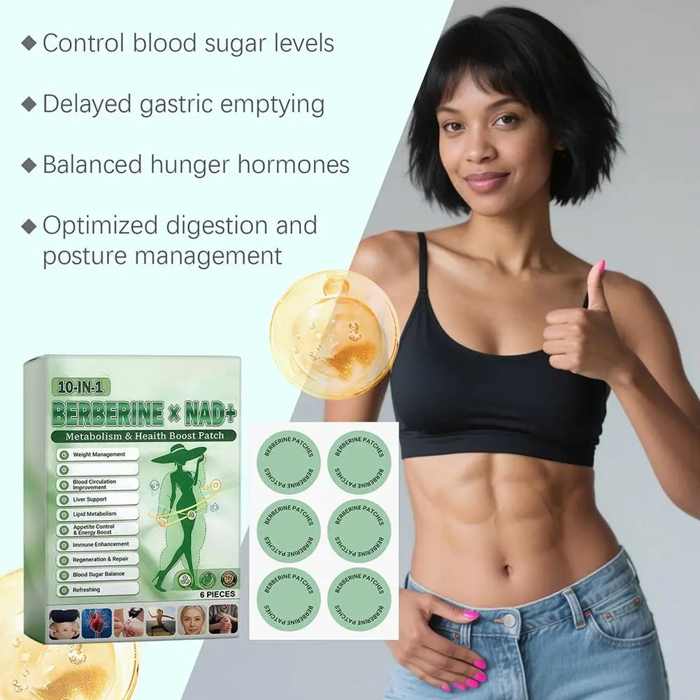 10-in-1 Berberine NAD+ Weight Management Patch