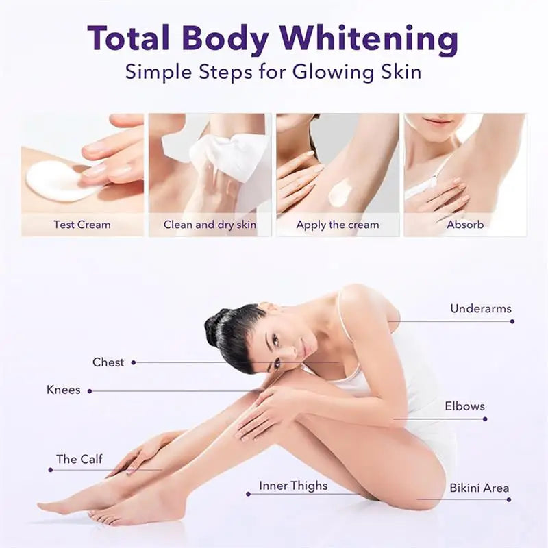 Underarm whitening & odour removal cream