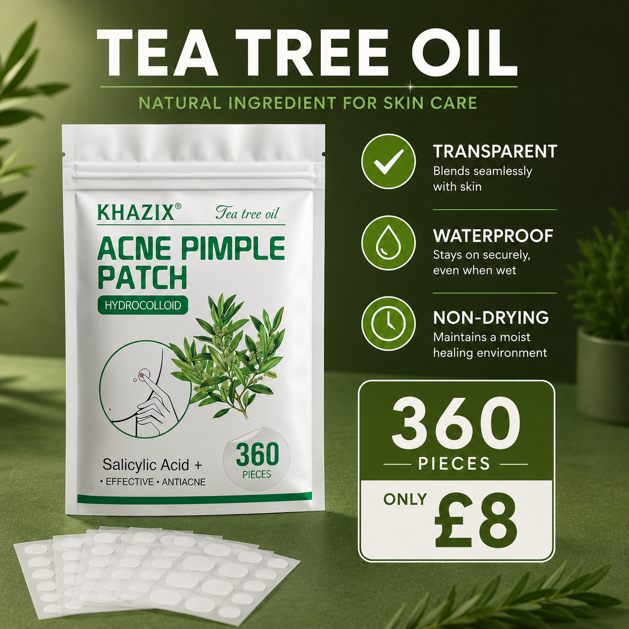360 Acne Pimple Patches